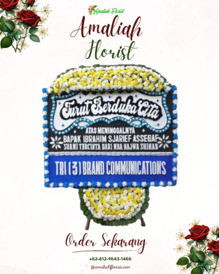 Papan Bunga Duka di Huta Barangan