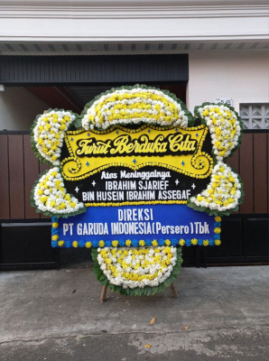 Papan Bunga Duka di Huta Barangan
